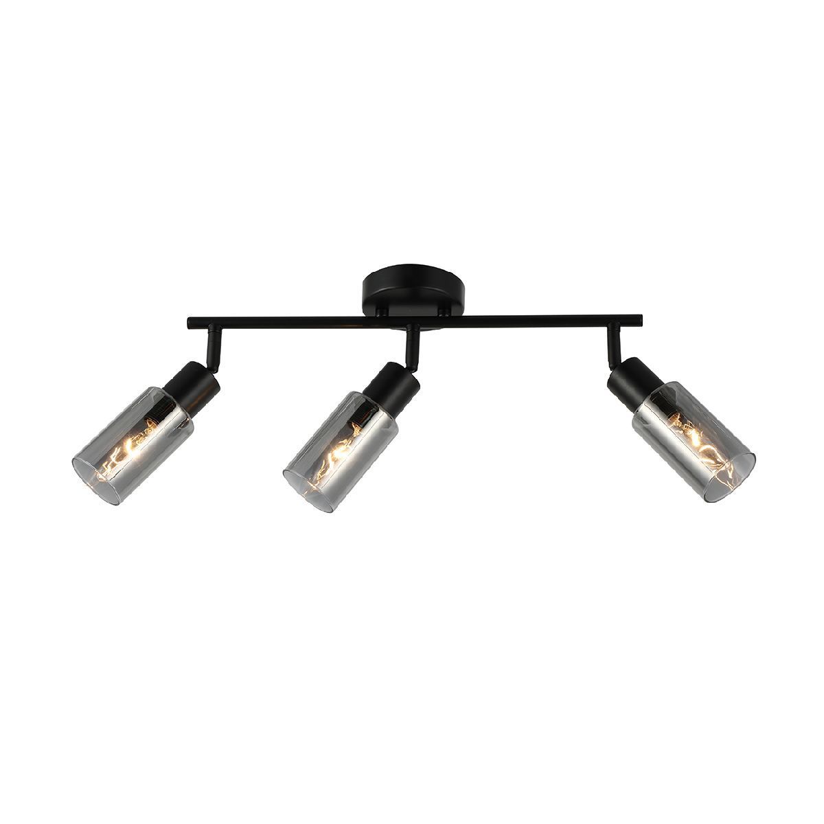 Настенно-потолочный спот Escada 10172/3A E14*40W Black/Chrome