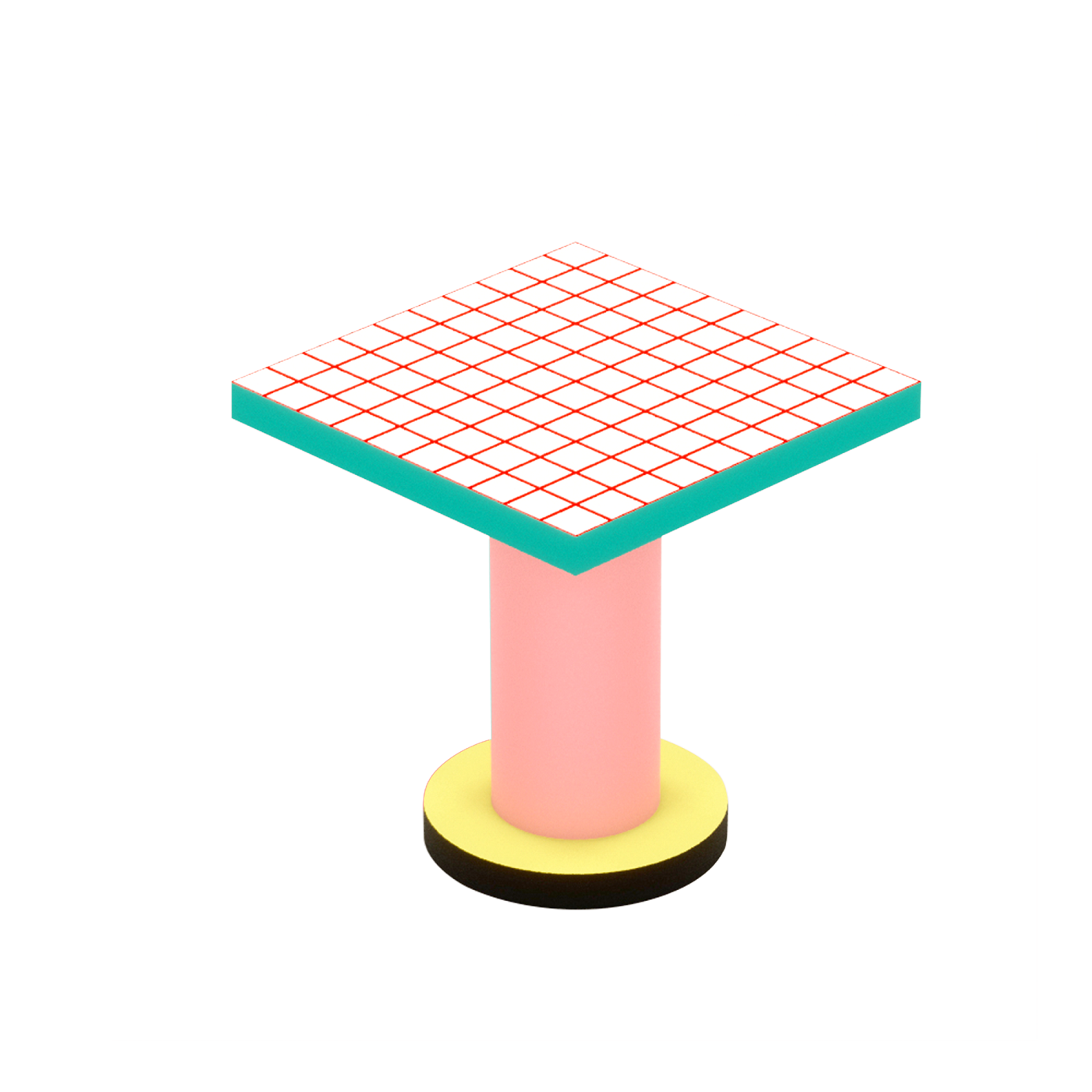 Стол Superlounge Table Red Grid Seletti 16529