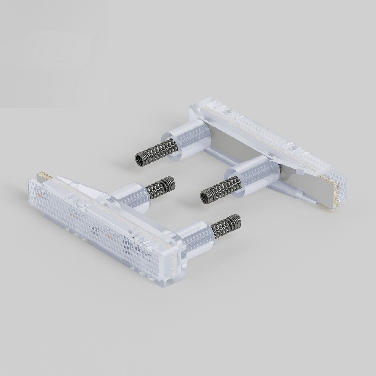 Блок LED подсветки для выключателя 2 шт. (голубой) W8010102 Werkel