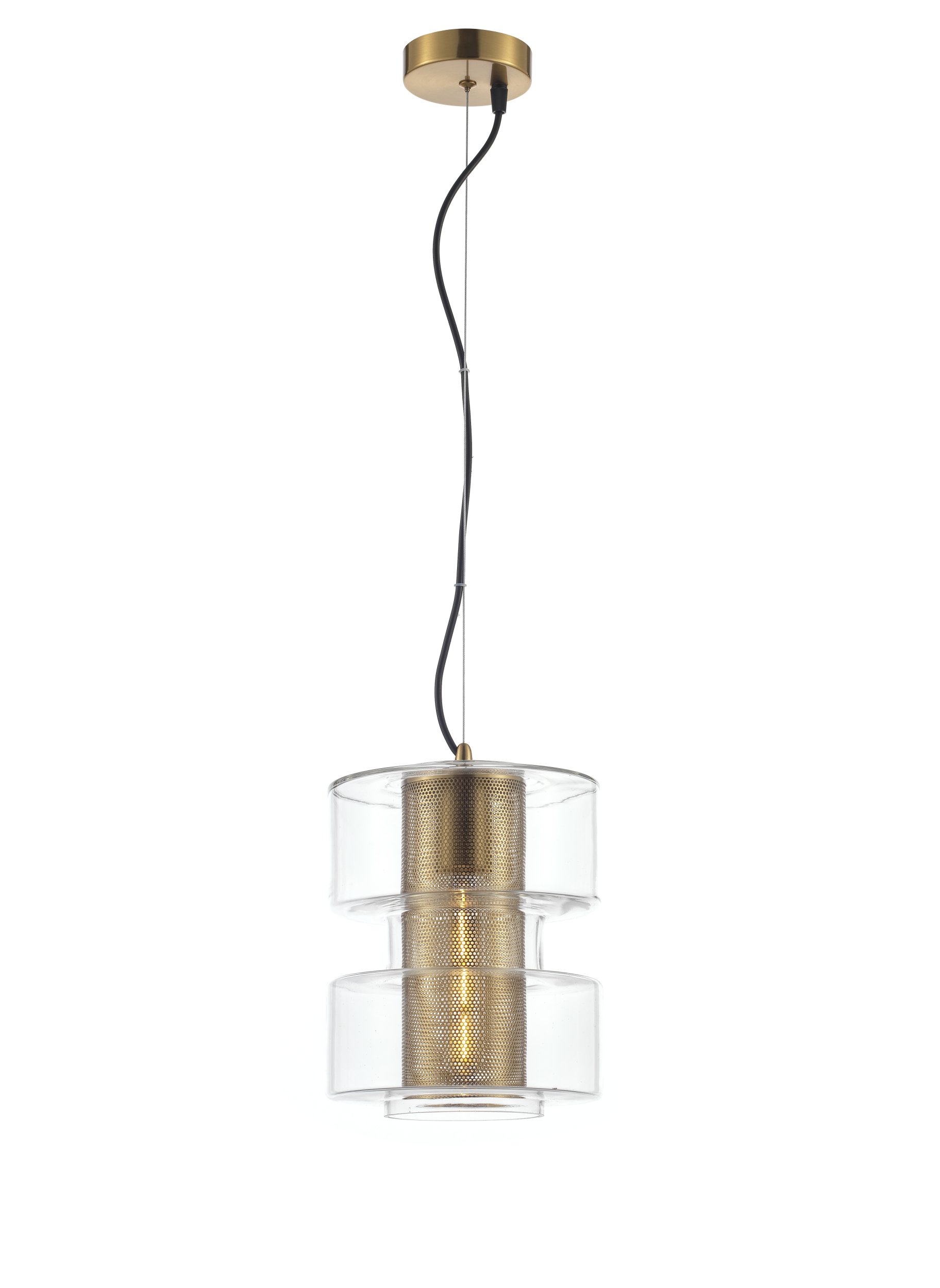 Светильник подвесной iLamp Brick P7555-1 GD