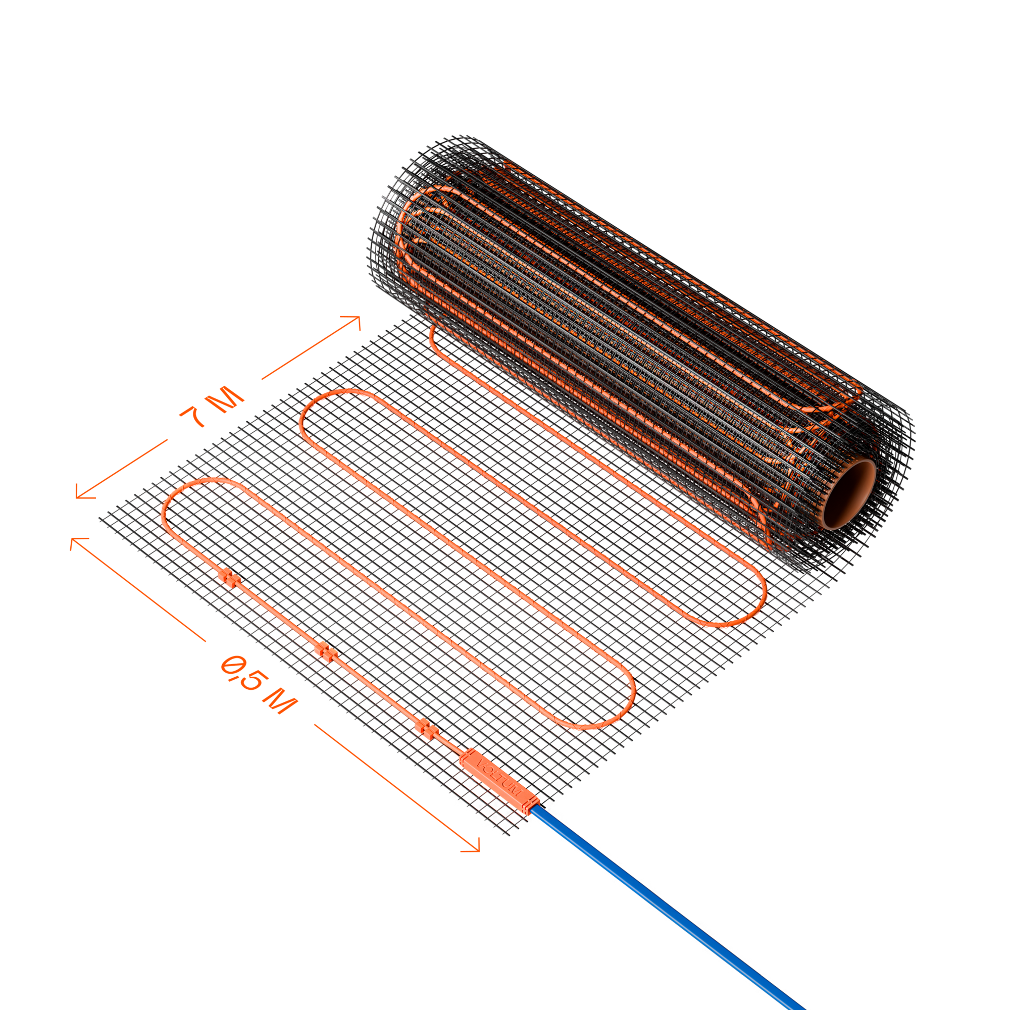 Нагревательный мат VLT01-200-3.5 VLT01-200-3.5