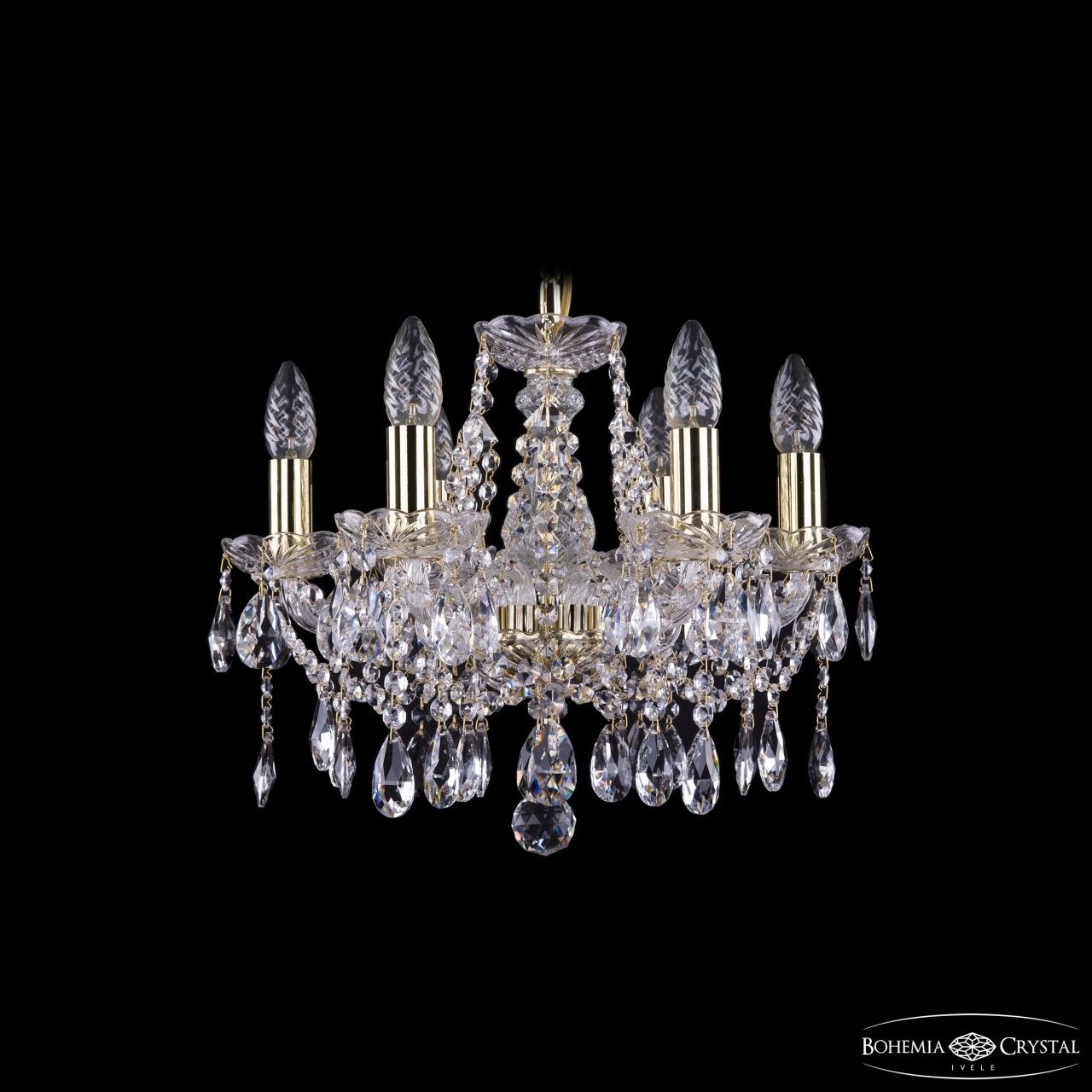 Люстра Bohemia Ivele Crystal 1413/6/141 G