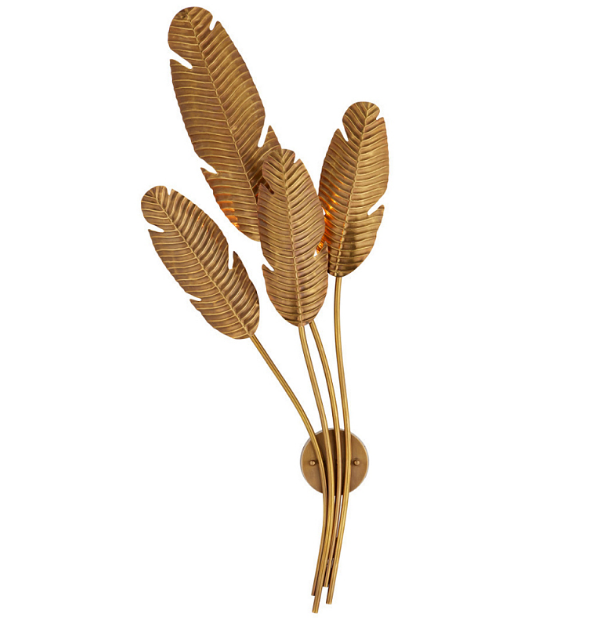 Бра в виде листьев пальмы Tropical Lamp Loft Concept 44.3118