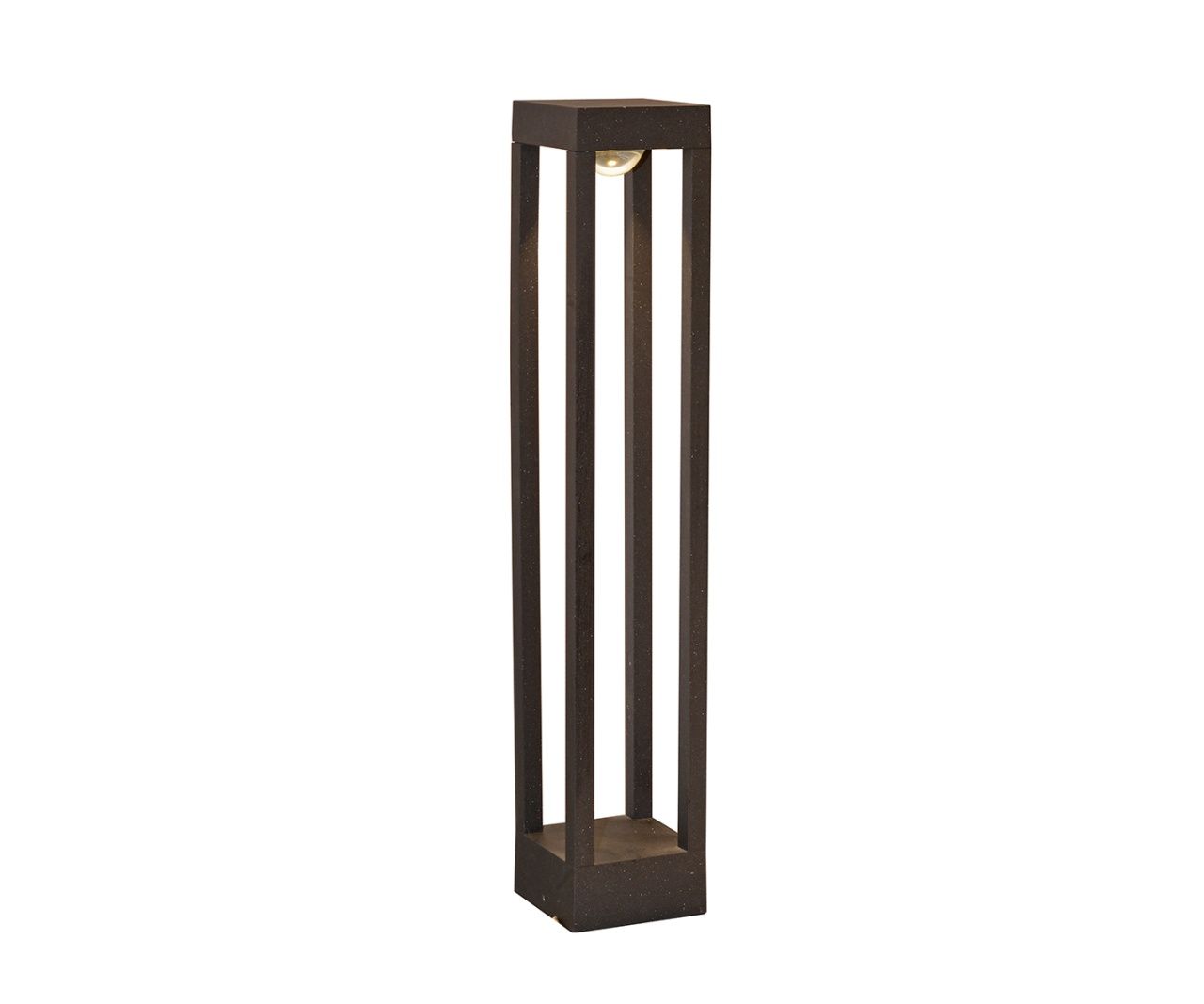 Светильник уличный Торий черный w10,7*10,7 h60 Led 12W (3000K) Kink Light 09307-60F,19