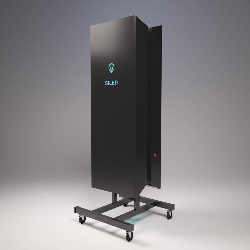 Ультрафиолетовый бактерицидный рециркулятор Siled SLD-UV-MED-600 BLACK SLD0015
