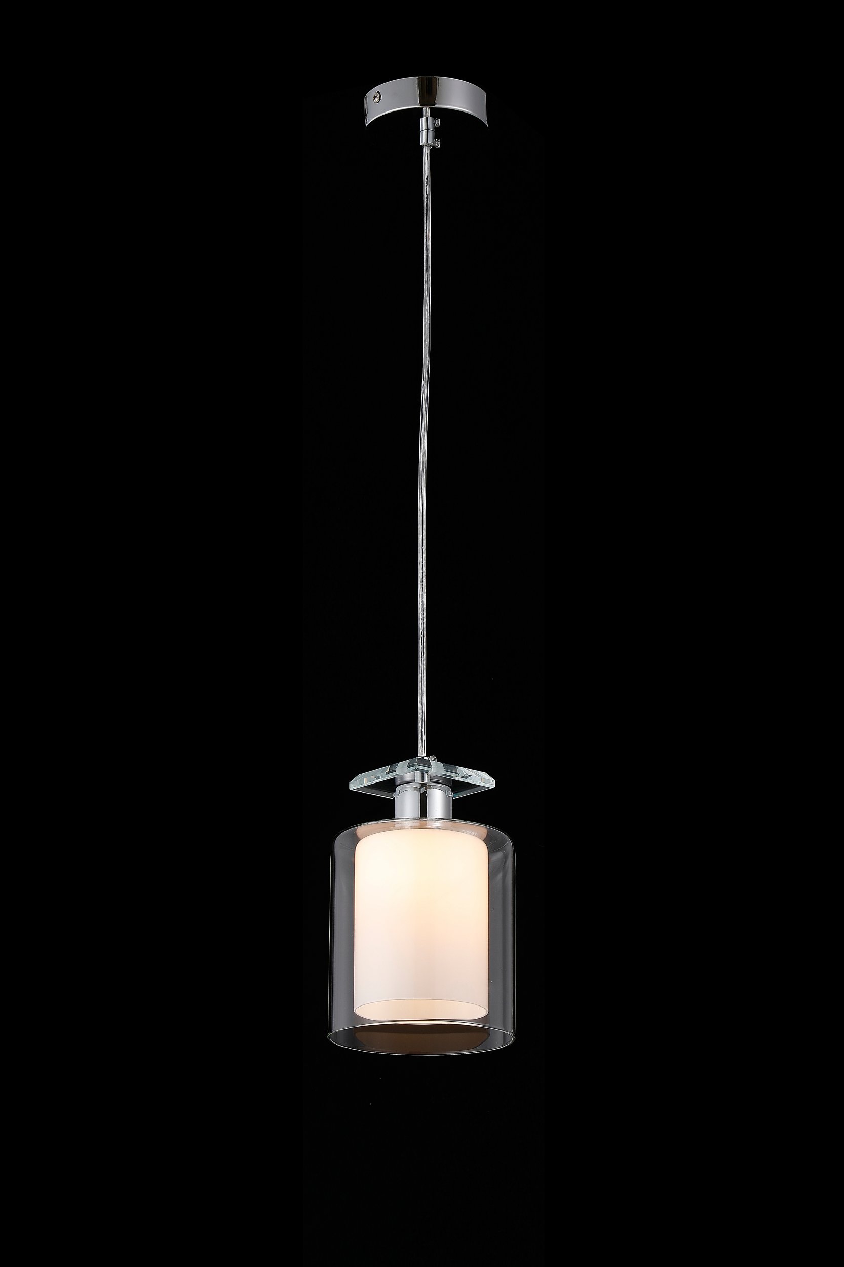 Светильник подвесной iLamp King RM6201-1P CR+CL