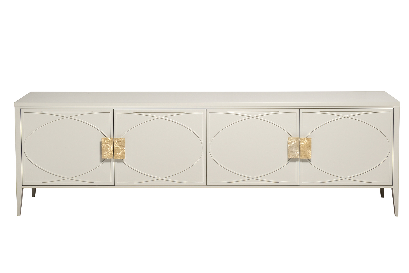 151SV-00004 Тумба под ТВ бежевая 200*60*40см