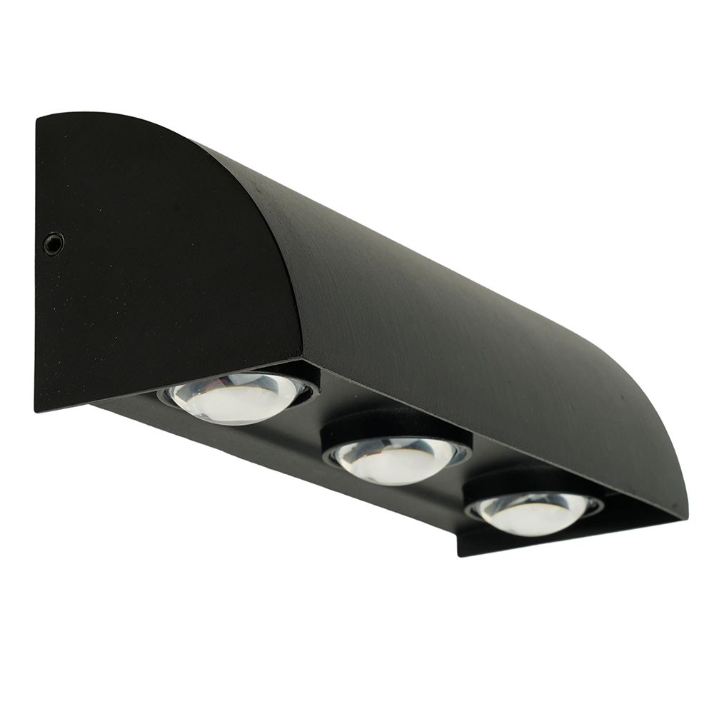 Светильник уличный светодиодный Feron DH708, 3W, 230Lm, 3000/4000/6400К, черный