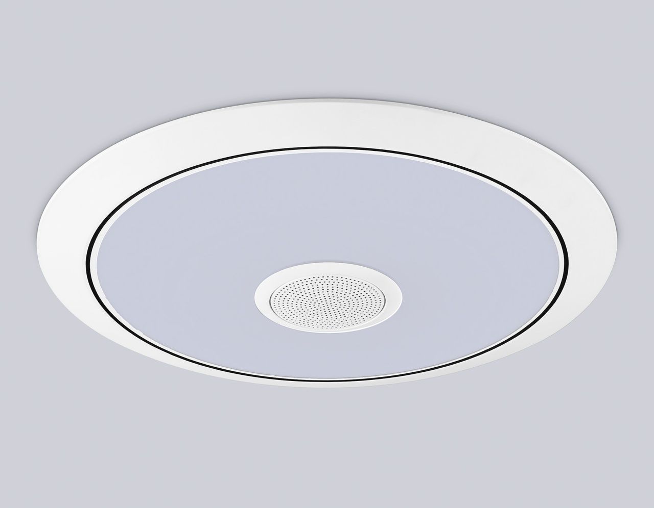 Музыкальный светодиодный светильник c подсветкой RGB Ambrella Light ORBITAL FZ720