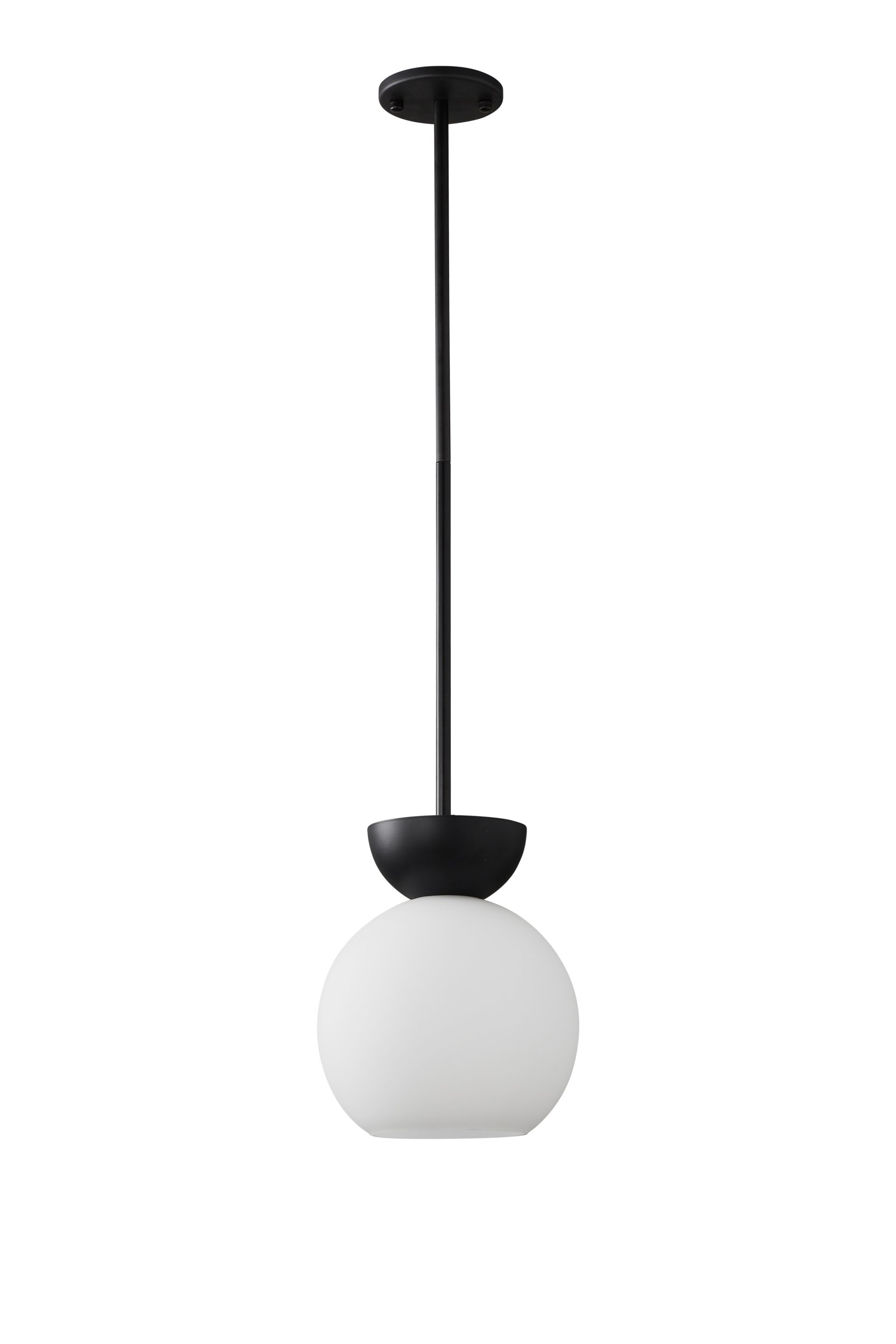 Светильник потолочный iLamp Mono P6079-1 BK+WH