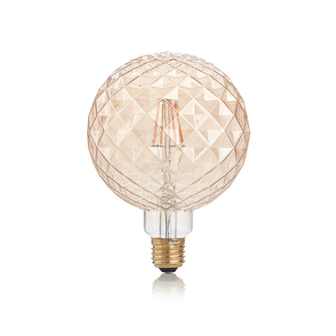 Лампа Ideal Lux E27 VINTAGE 04W PEARL AMBRA 2200K 201290