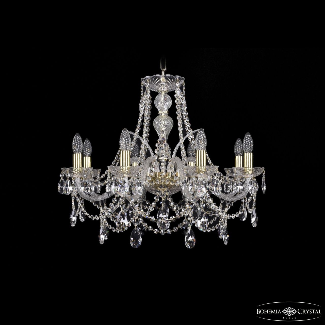 Люстра Bohemia Ivele Crystal 1411/8/240 G