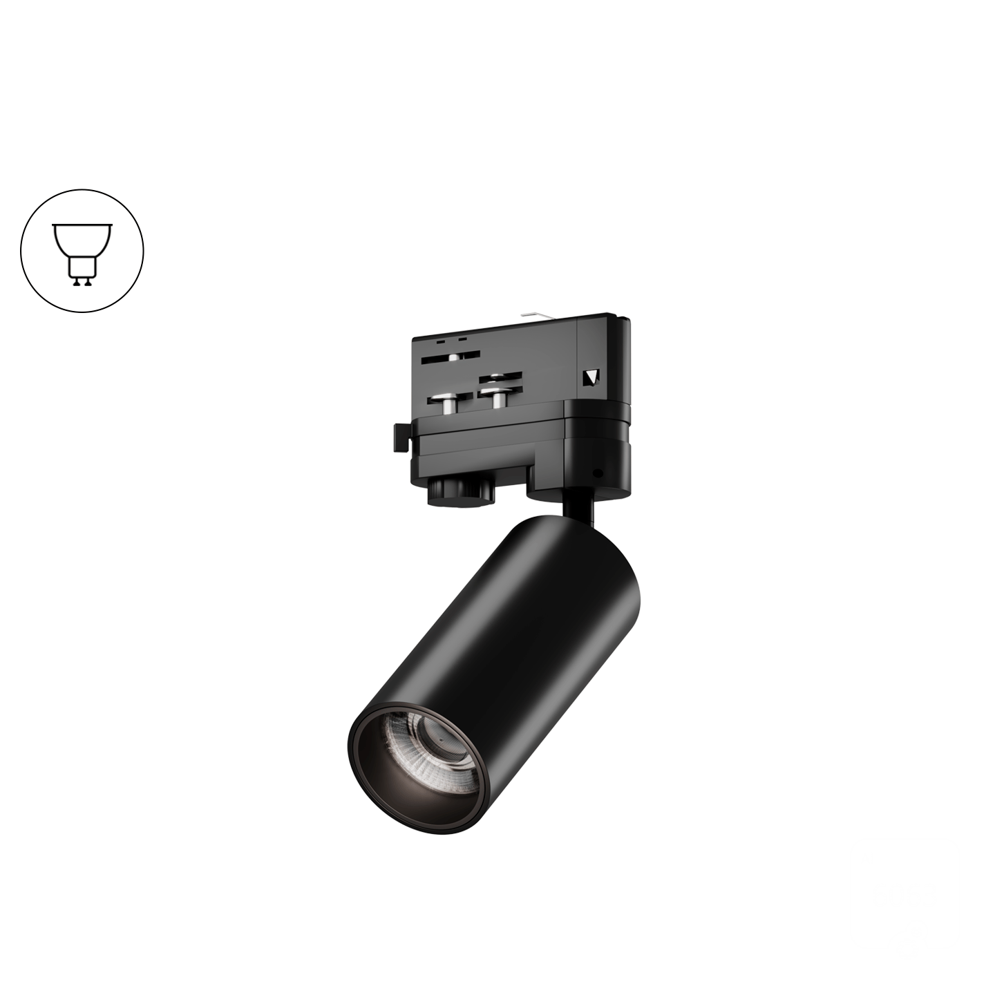 Трековый светильник Trunk TR4 (RAL9005/D55 — GU10)
