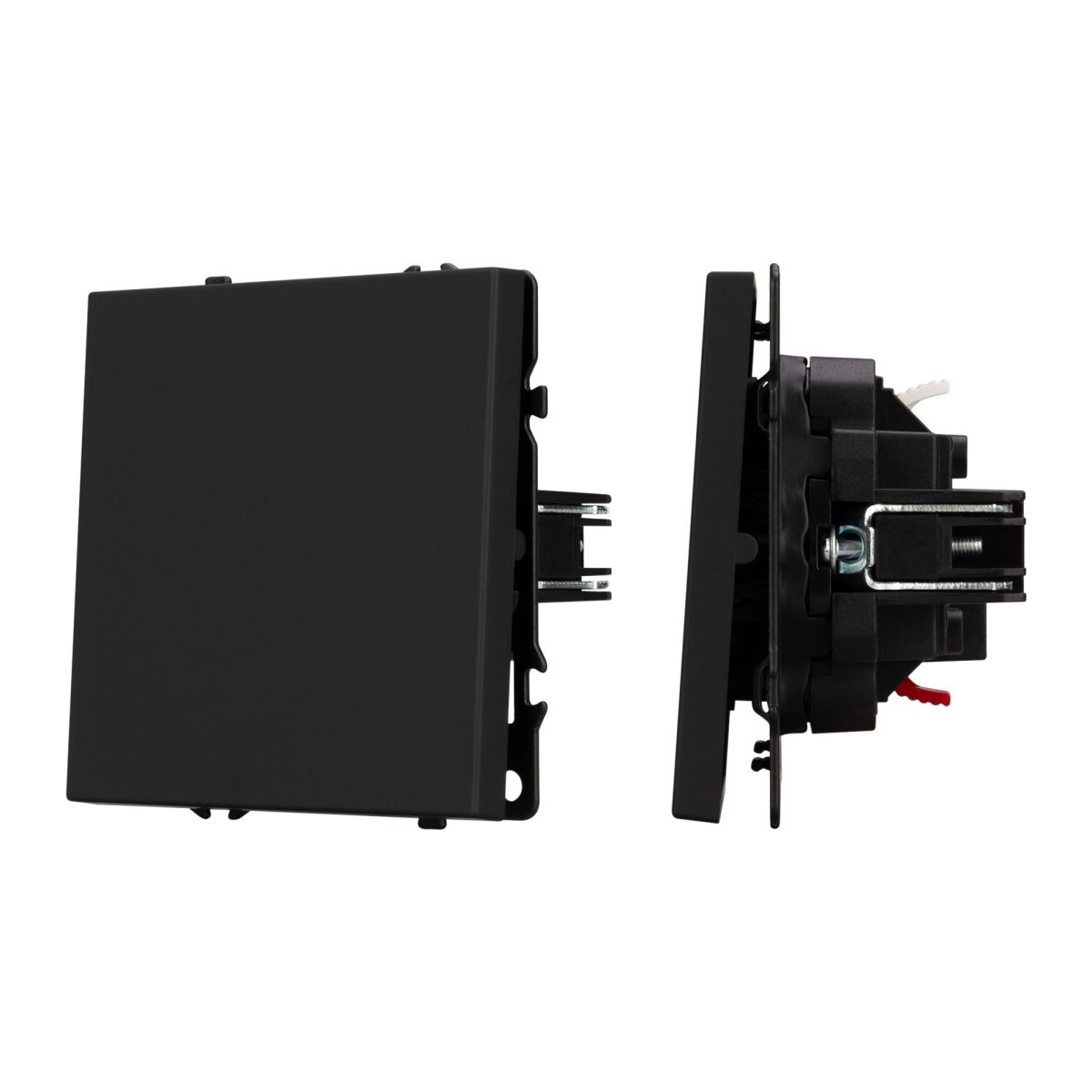 Выключатель проходной 1 кл софт-тач черный оникс Arlight SWT-MKP1-SFPL-BK (250V, 10A) 054246(1)