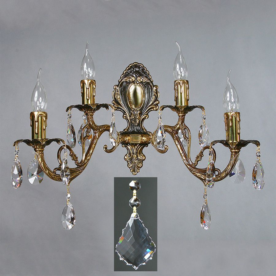 Бра Ambiente 8888/2+2 PB New Leaf