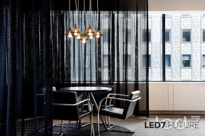Светильник подвесной LED7 Future Lighting Tom Dixon Pressed Glass Bead