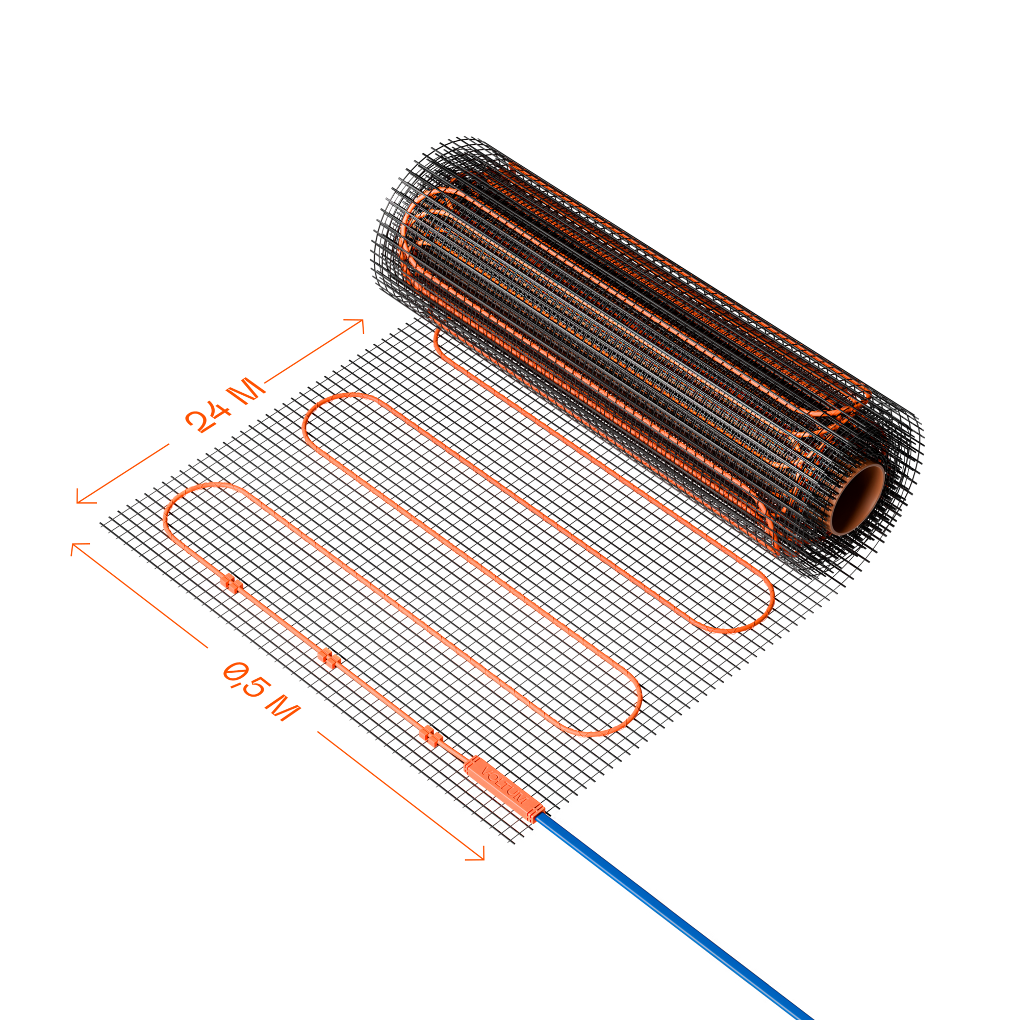 Нагревательный мат VLT01-200-12 VLT01-200-12