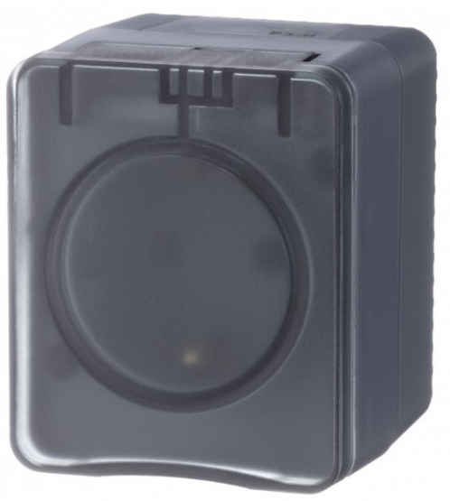 Розетка с заземлением со шторками 16А 250B AtlasDesign Profi54 ATN544045