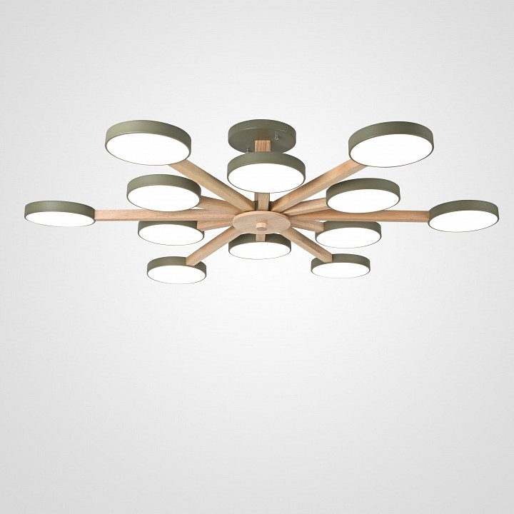 Люстра на штанге Imperiumloft TURNA Khaki TURNA-B01 228863-26