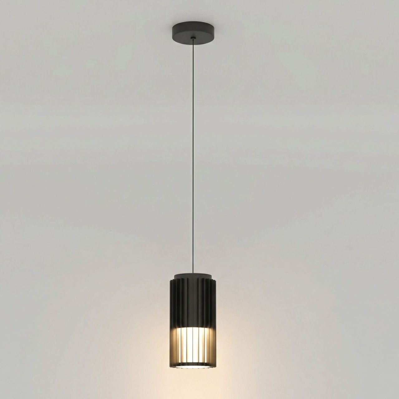 Уличный подвесной светильник Entero 3000K IP54 35189/H черный Elektrostandard