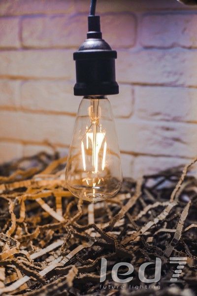 Светодиодная ретро-лампа LED7 Future Lighting Loft Industry Retro LED Oval ST64 4W