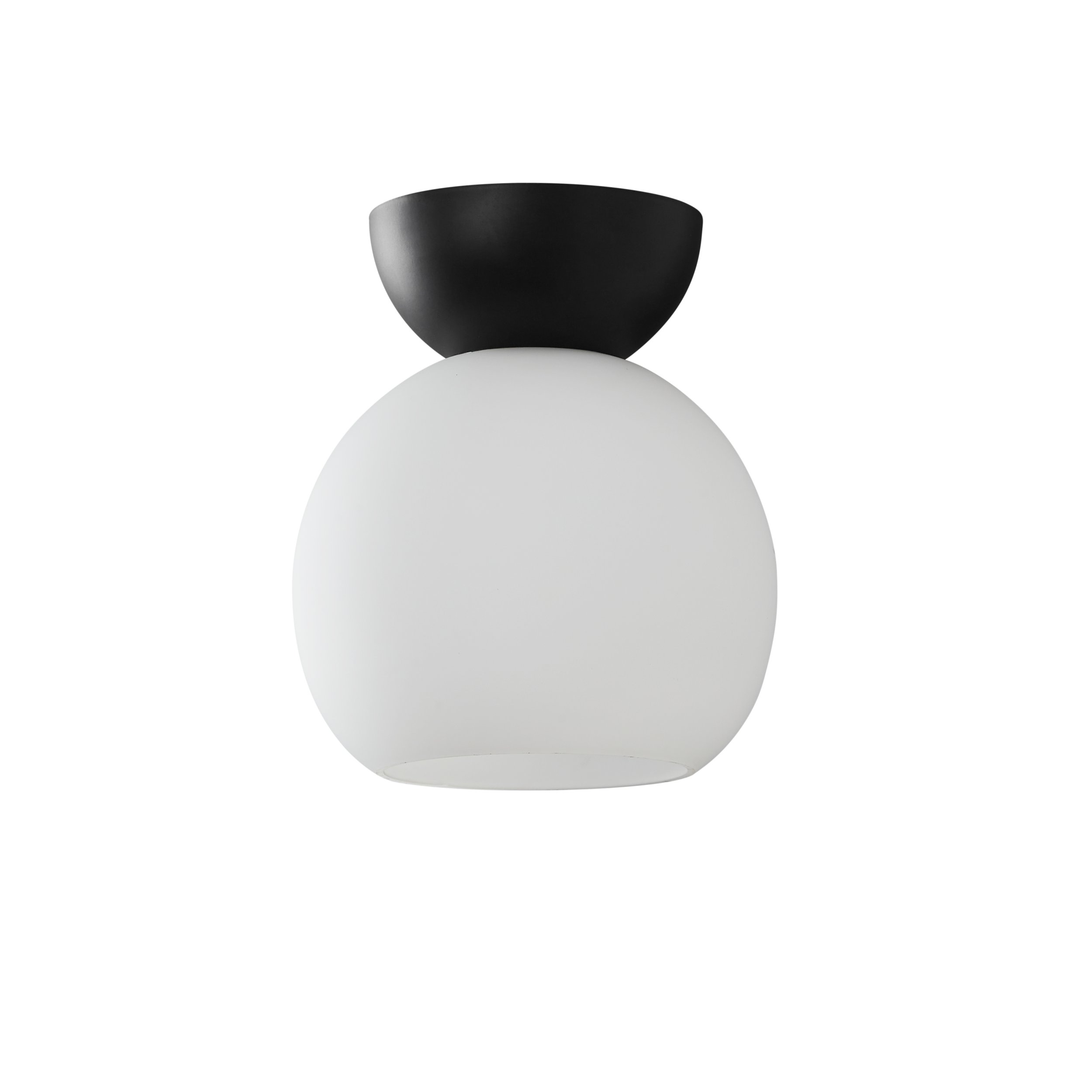 Светильник потолочный iLamp Mono C6079-1 BK+WH