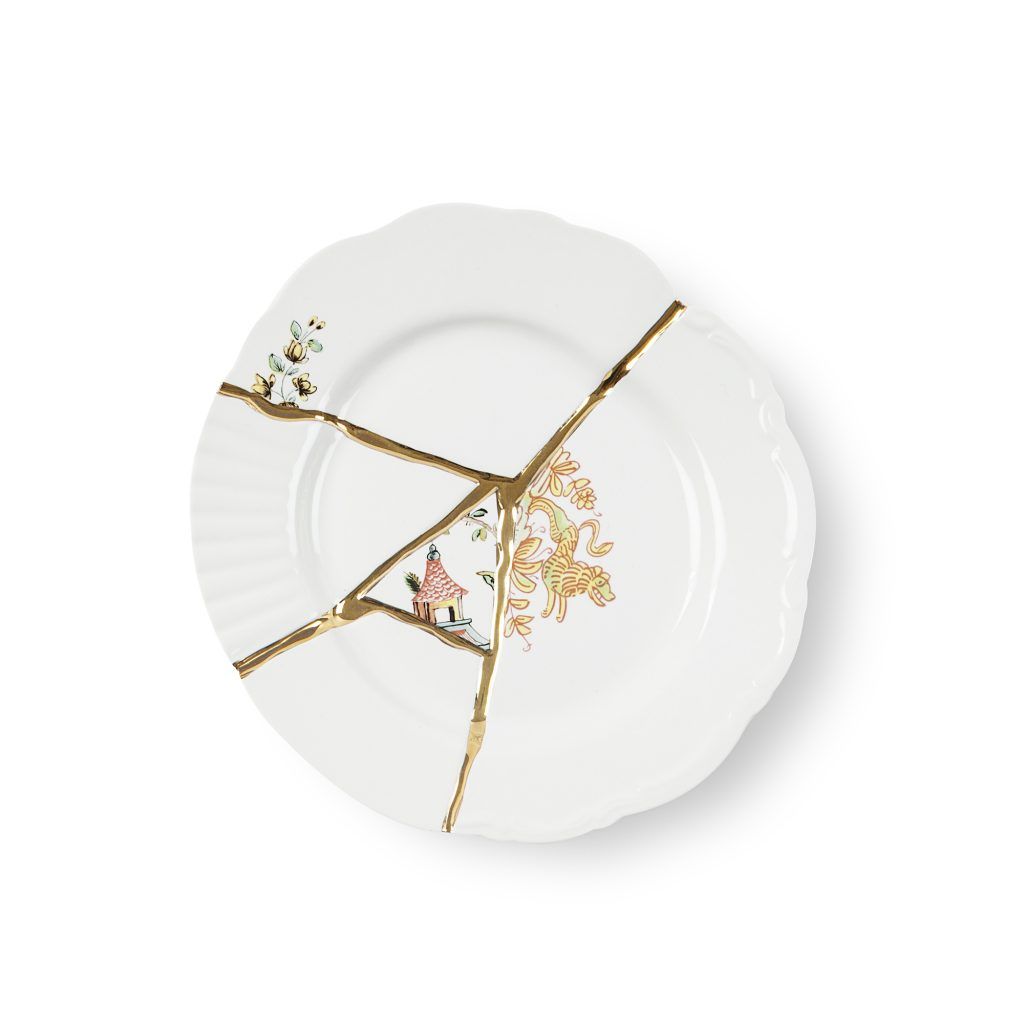 Тарелка Seletti Kintsugi