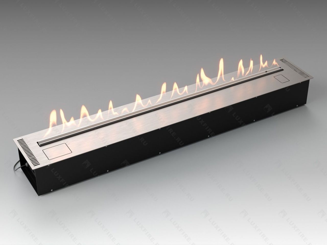 Автоматический биокамин Lux Fire Smart Flame 1700 RC INOX