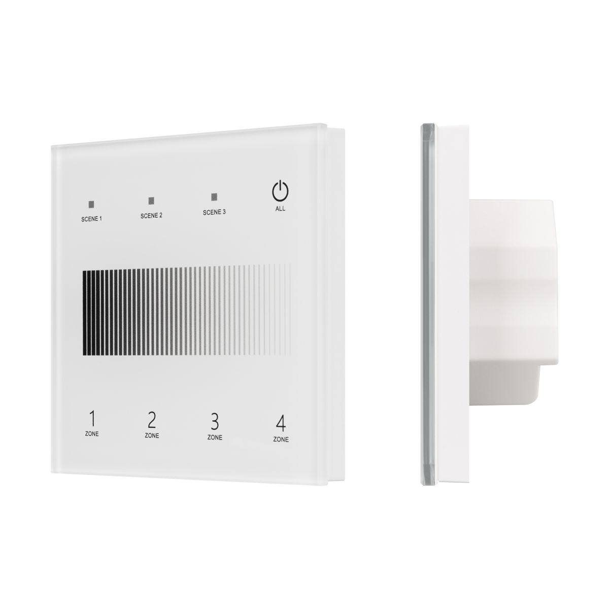 Сенсорная панель Arlight SMART-DALI-301-11-4G-3SC-DT6 Белая (230V, встраиваемая, 2.4G) (IARL, IP20 П