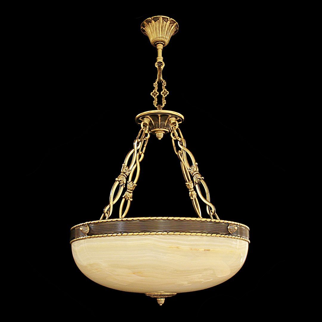 Люстра из камня НК-О-25 (350)