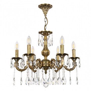 Люстра с хрустальными подвесками AL79101/6/175 A FP Bohemia Ivele Crystal