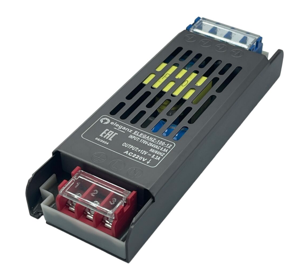 Блок питания для светодиодных лент 12V 100W IP44 Eleganz 1106