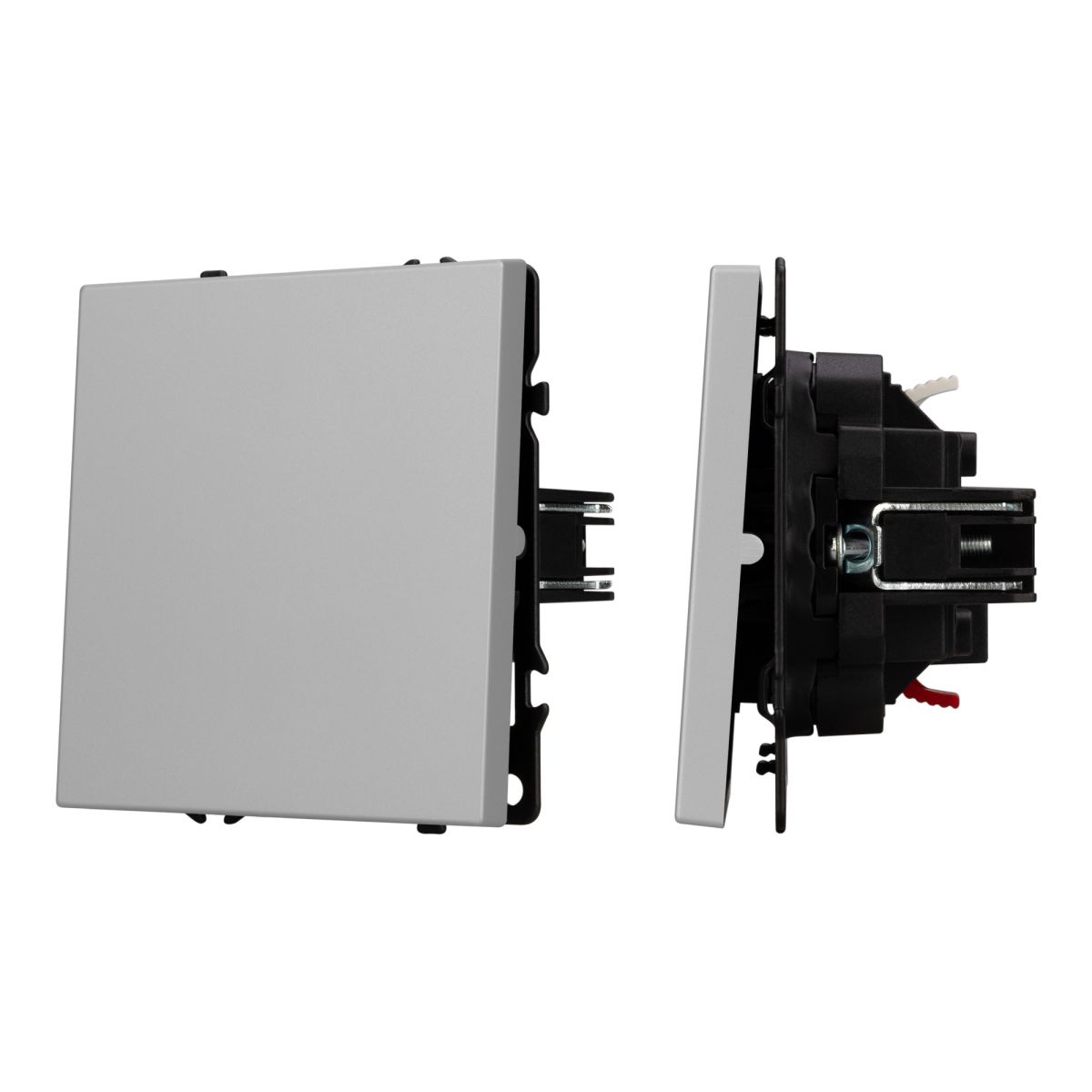 Выключатель проходной 1 кл софт-тач никель Arlight SWT-MKP1-SFPL-IS (250V, 10A) 059433(1)