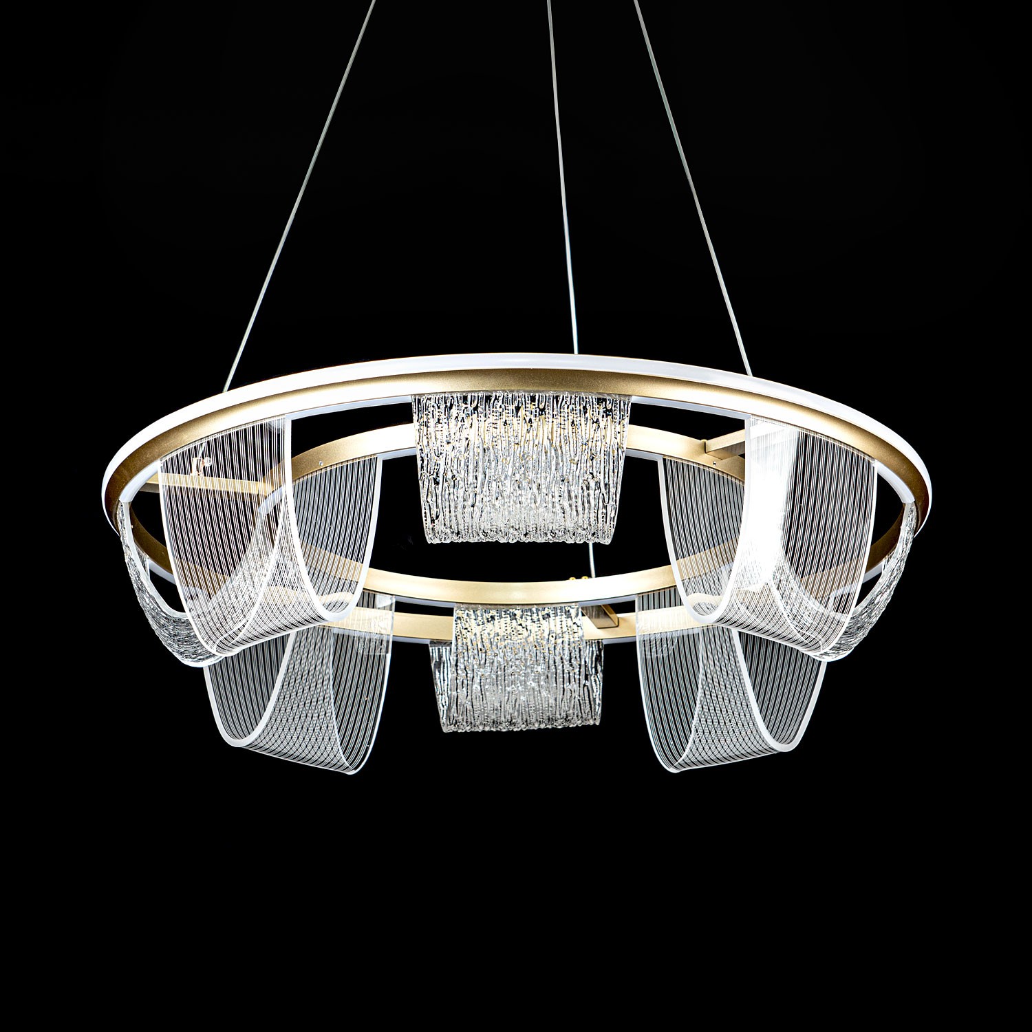 Подвесной cветильник LED4U L7706-630 GD