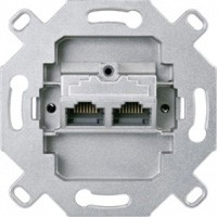 Компьютерная розетка, 2-ая, кат.6, UAE, экран., Jung EPUAE8-8UPOK6