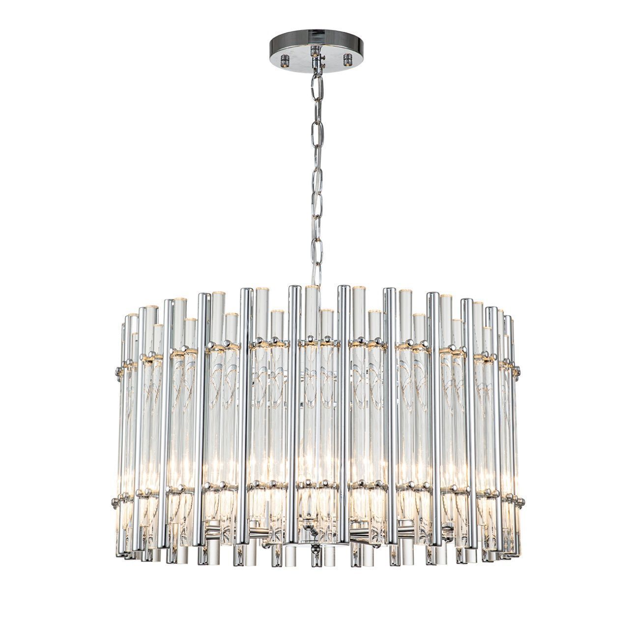 Светильник подвесной INDIGO Crystal 12025/7P Chrome V000308