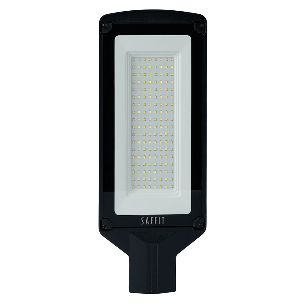 Светодиодный уличный консольный светильник SAFFIT SSL10-100 100W 5000K 230V, черный