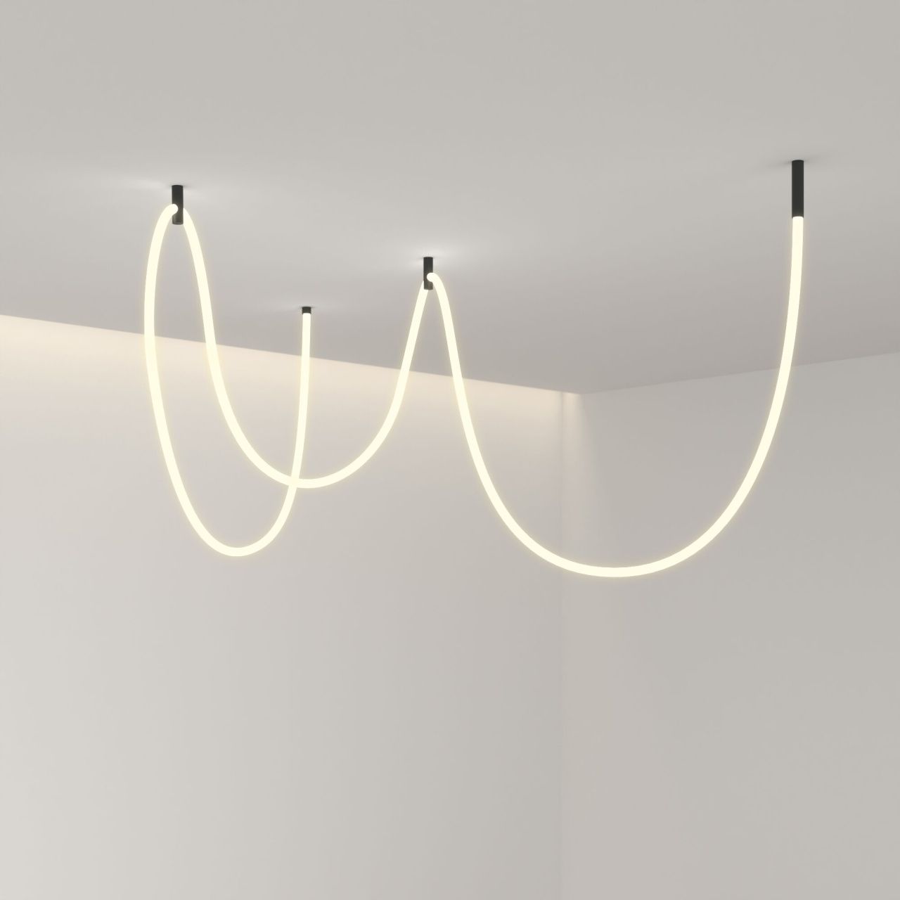 Гибкий неон 336Led 12W IP20 3000K Full light круглый теплый белый, 8 м 24V 12W 336Led 2835 IP20 Elek