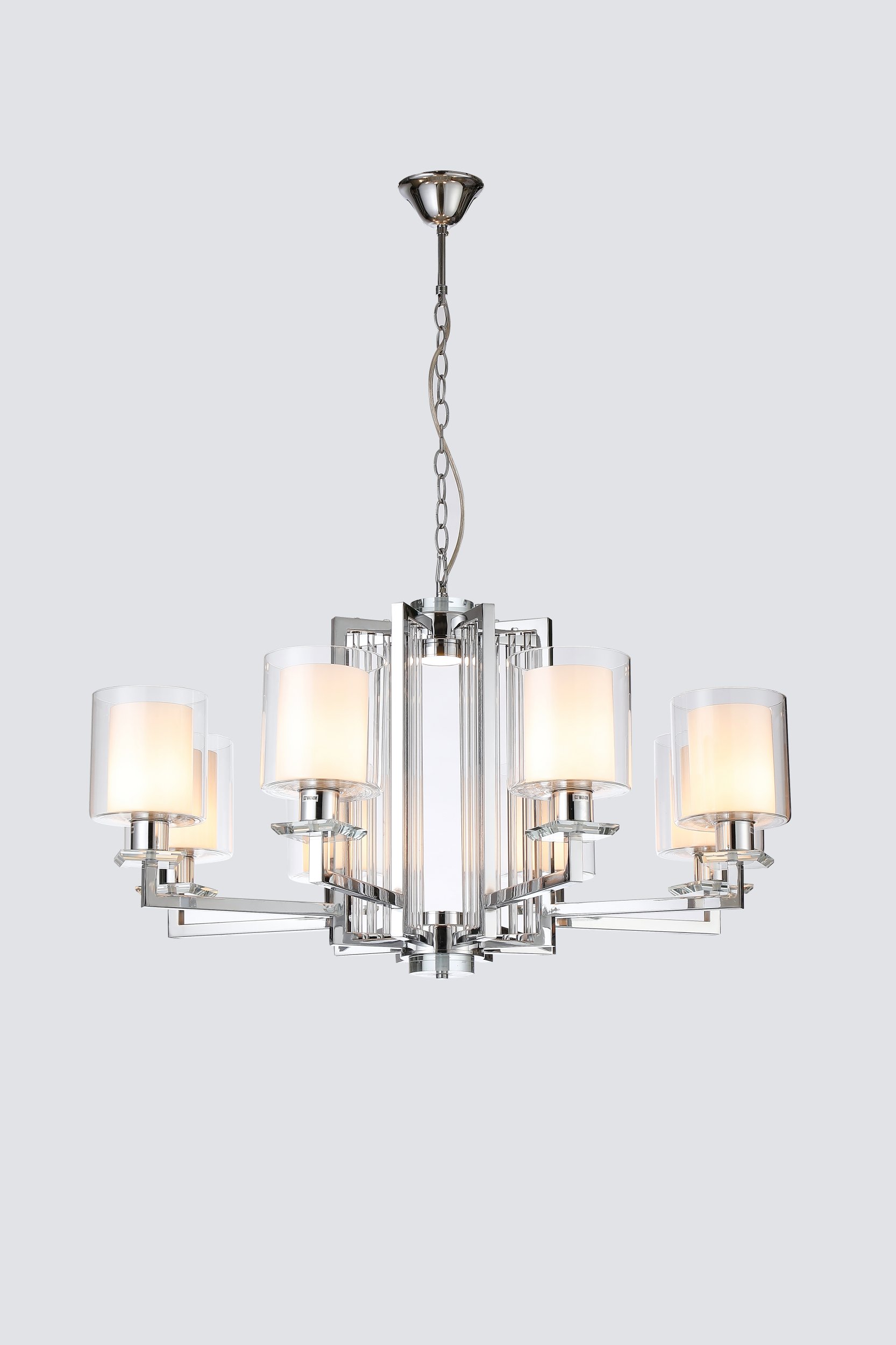 Светильник подвесной iLamp King RM6201-8 CR+CL