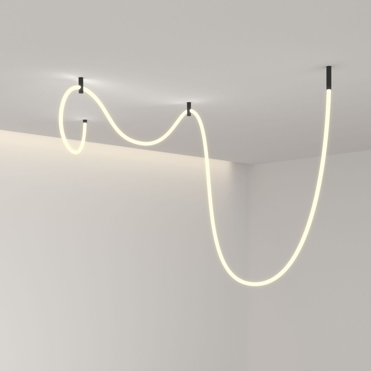 Гибкий неон 336Led 12W IP20 3000K Full light круглый теплый белый, 5 м 24V 12W 336Led 2835 IP20 Elek