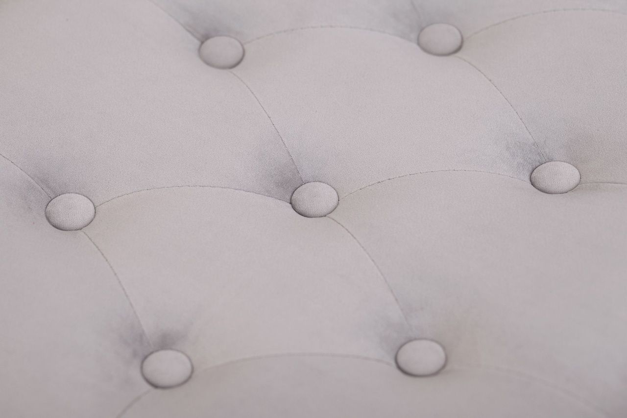 Банкетка MAK interior Kina velvet gray 5KS26581-VG