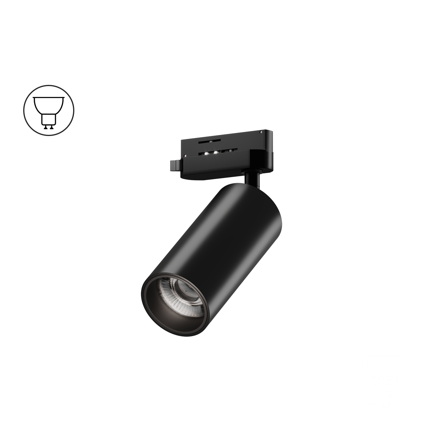 Трековый светильник Trunk TR2 (RAL9005/D55 — GU10)