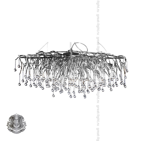 Хрустальная люстра Bijout Chandelier L120 chrome by GLCrystal Great Light BD60257