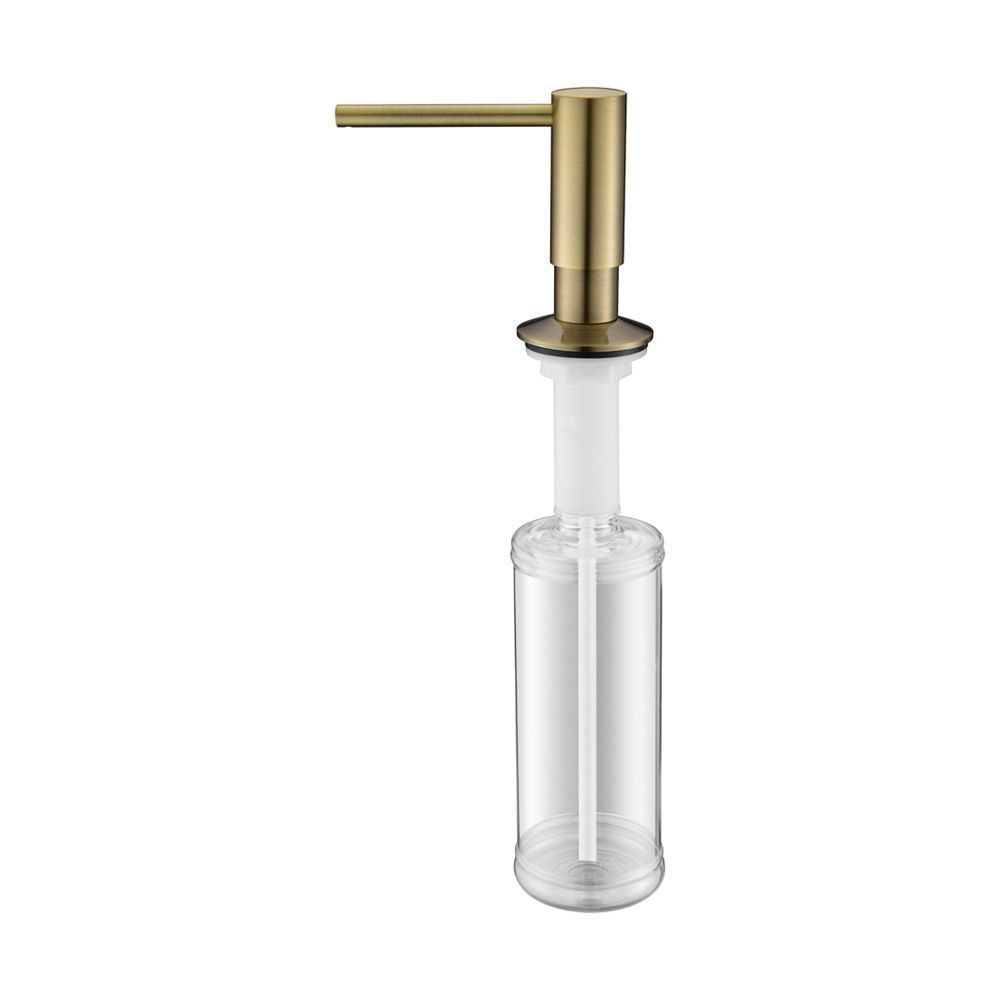 Дозатор для жидкого мыла DECUS, D004-BR, бронза, Paulmark