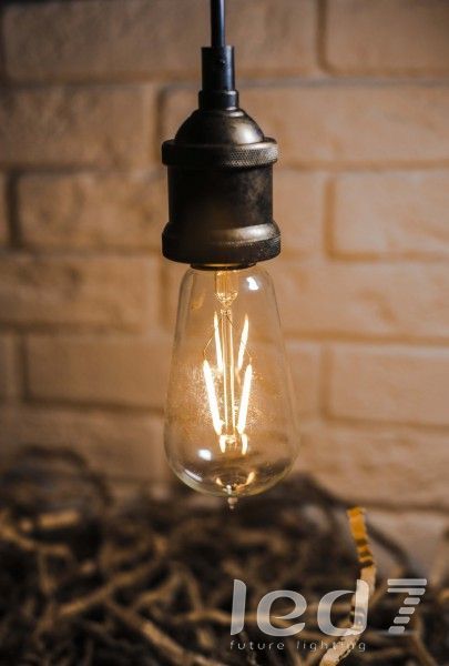 Светодиодная ретро-лампа LED7 Future Lighting Loft Industry Retro LED Oval ST58 2W