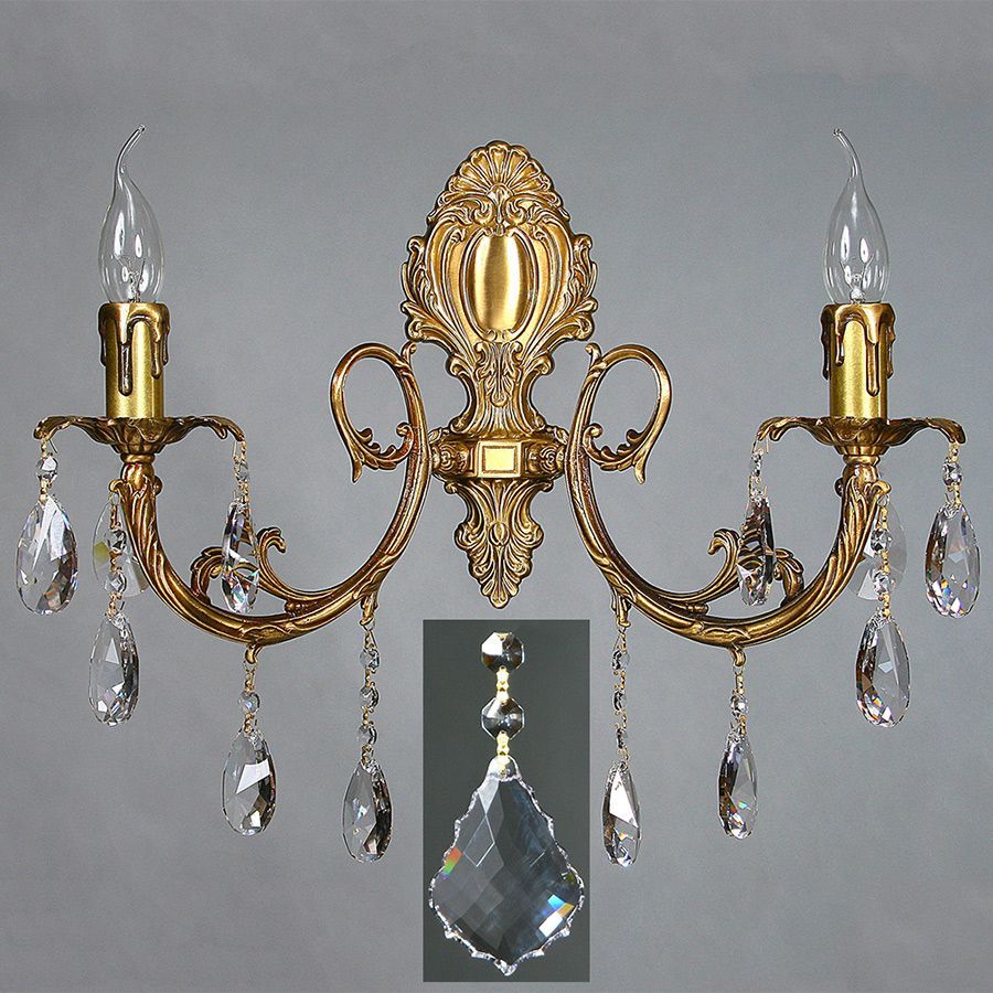 Бра Ambiente 8888/2 AB New Leaf