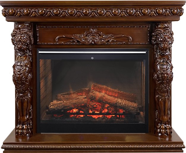 Каминокомплект Windsor - Темный дуб с очагом Symphony 30'' DF3020-INT