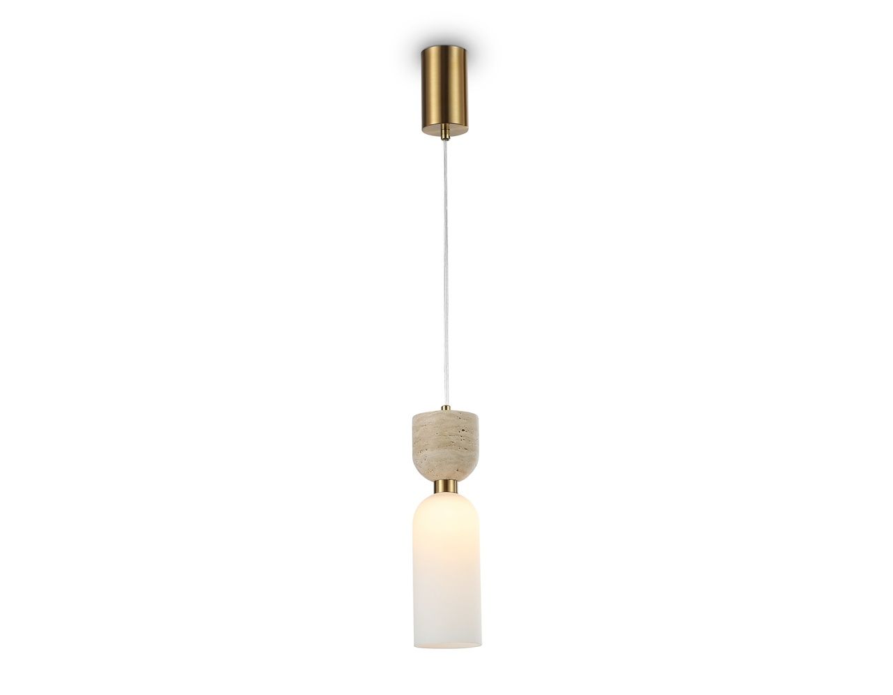 Подвесной светильник с травертином Ambrella Light LH53322