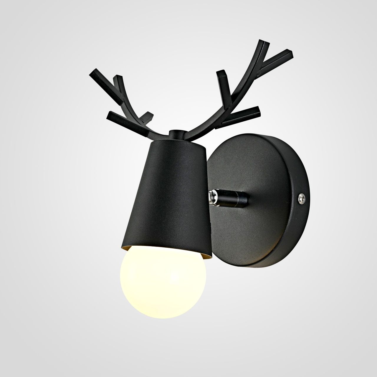 Бра С Рожками Deer A Black Deer01 181038-26