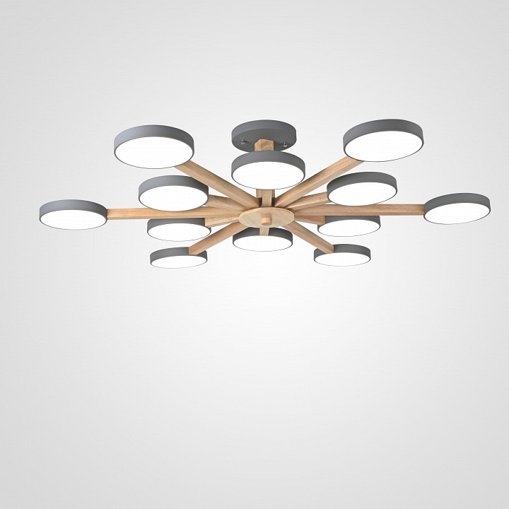 Люстра на штанге Imperiumloft TURNA Gray TURNA-B01 228859-26